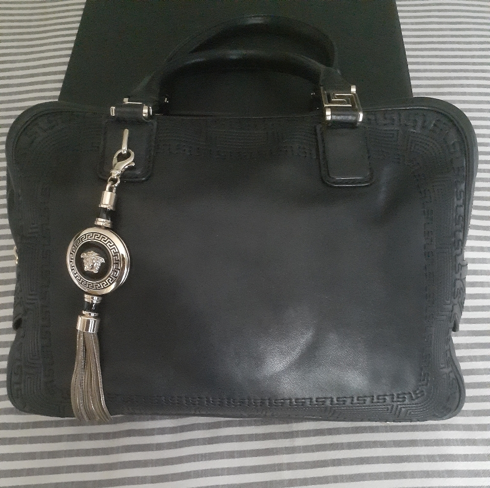 Gianni Versace Leather Handbag